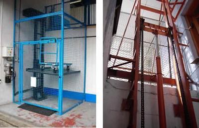 济南天虹机械制造 链条导轨式升降机的专业制造之路